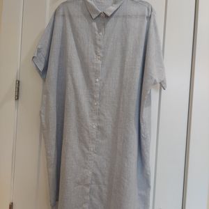 Roolee 100% Cotton Oversized Dress L